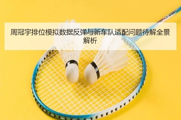 周冠宇排位模拟数据反弹与新车队适配问题待解全景解析